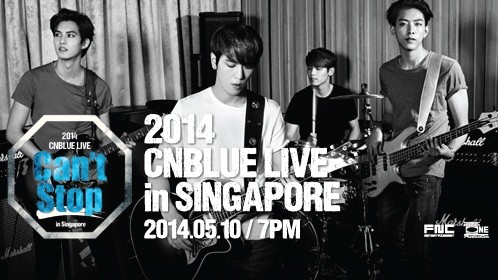 CNBLUE LIVE - CAN’T STOP IN SINGAPORE